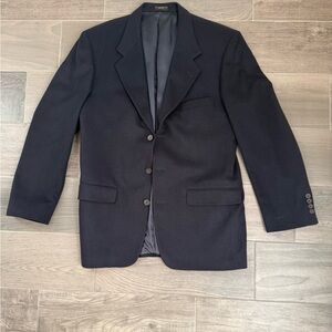 David Taylor Men's Dark Blazer 100% Cashmere